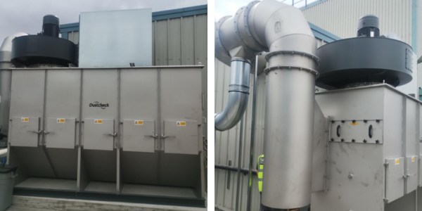 ATEX rated MIDAC wet dust collector chosen by precision castings specialist